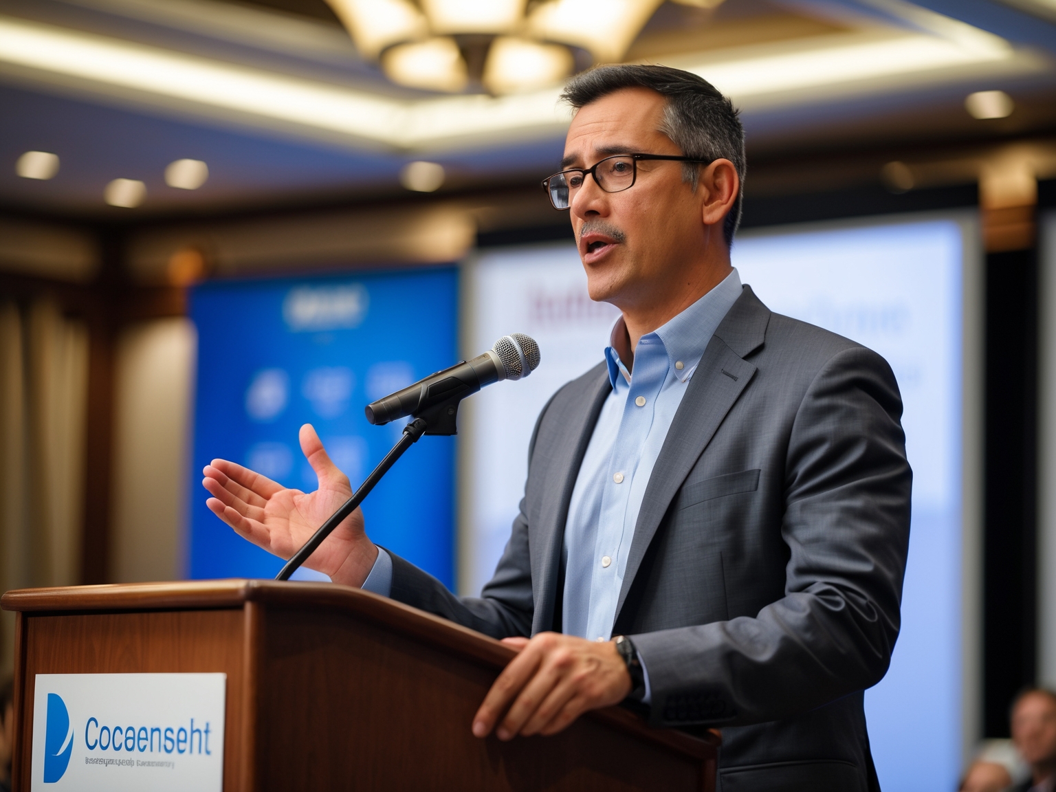 Person reading frequently asked questions on digital tablet